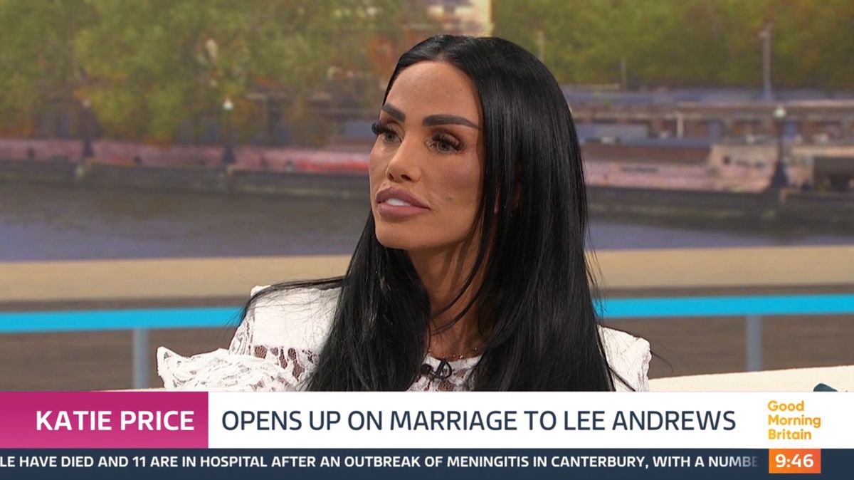 Katie Price appeared on Good Morning Britain on Monday, where she said no topic was off limit 