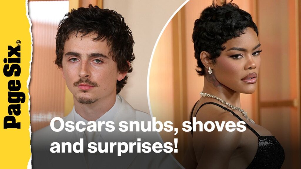 Oscars snubs, shoves and surprises! Sean Penn no-show, 'Marty Supreme' biggest loser