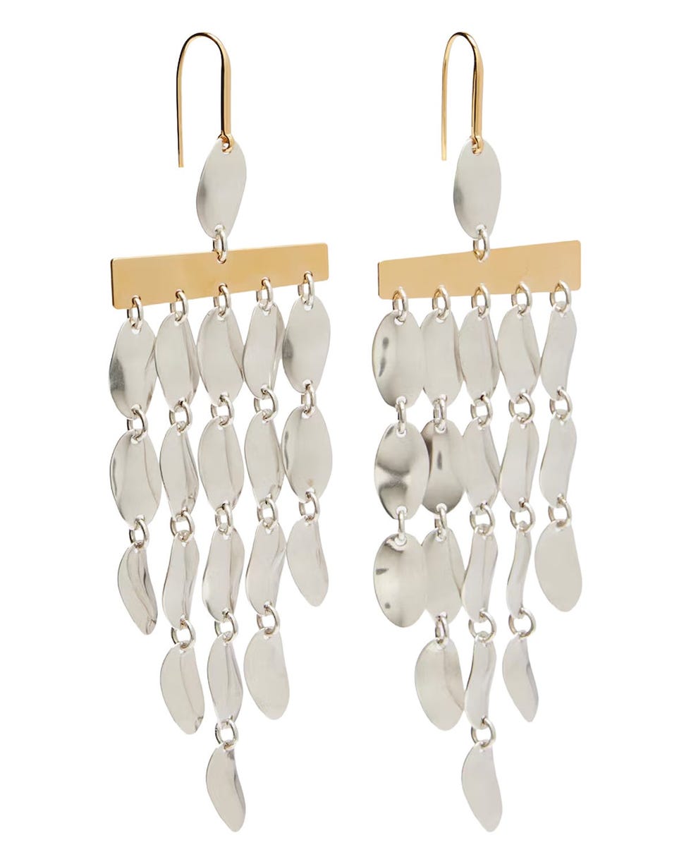 embellished drop earrings