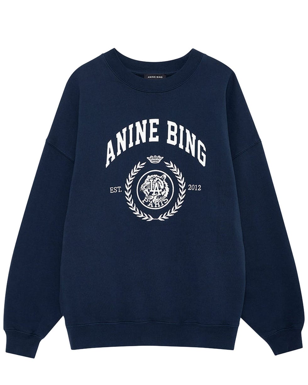Anine Bing Miles collegiate sweatshirt