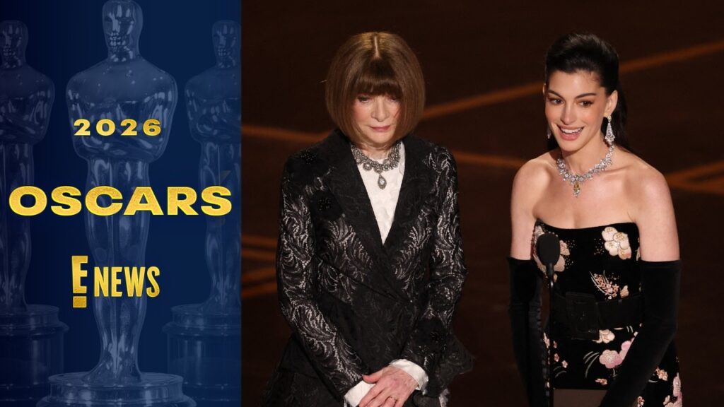 Anna Wintour Playfully Shades Anne Hathaway | Oscars 2026