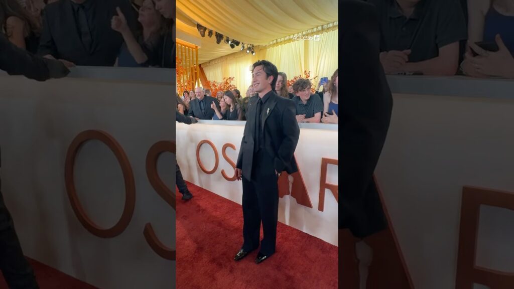 Hudson Williams At His FIRST Oscars