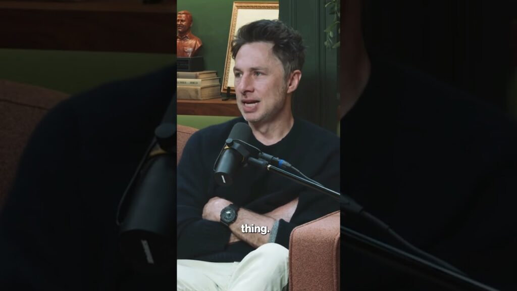 Zach Braff dishes on 'Scrubs' revival 25 years later #shorts