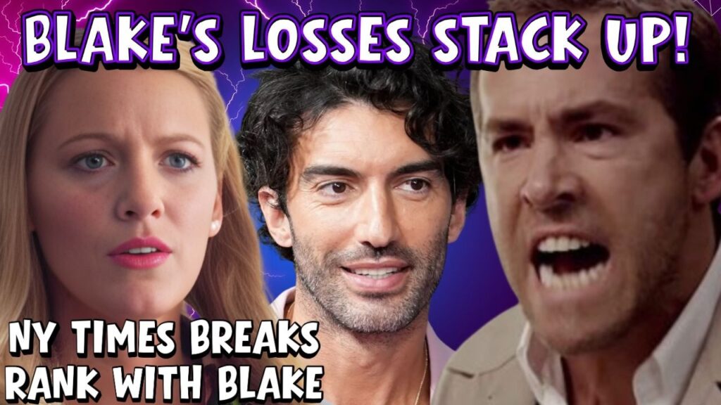 Blake Lively's Co-Conspirator NY Times Just Threw Her Under the Bus As They Demand $181k In Fees