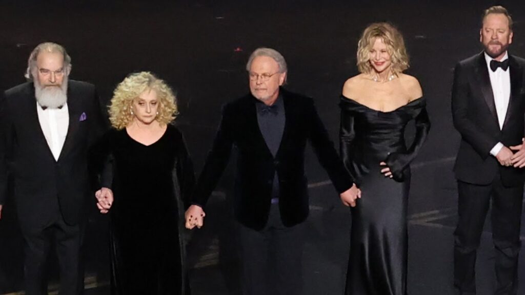 Oscars: Billy Crystal, Meg Ryan, Demi Moore and More Pay Tribute to Rob Reiner Oscars: Billy Crystal, Meg Ryan, Demi Moore and More Pay Tribute to Rob Reiner