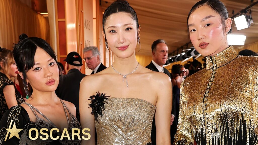 'KPop Demon Hunters' Stars Detail Their Golden Oscars Fashion