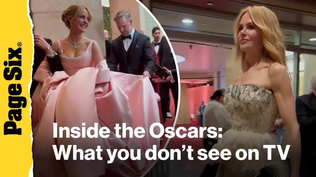 Inside the Oscars: what you didn't see on TV