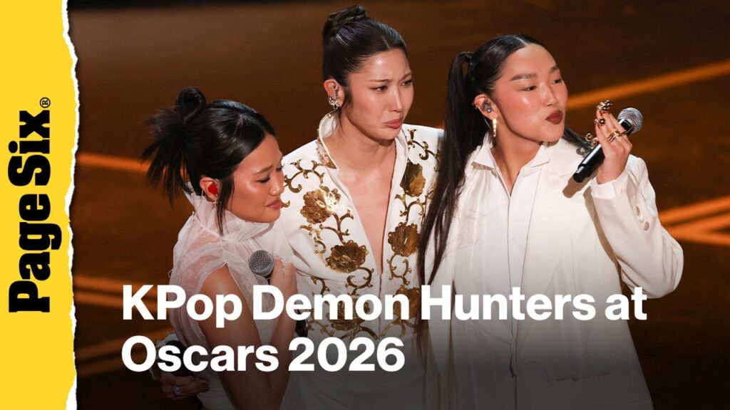 KPop Demon Hunters perform at Oscars 2026, win award & stuns on red carpet