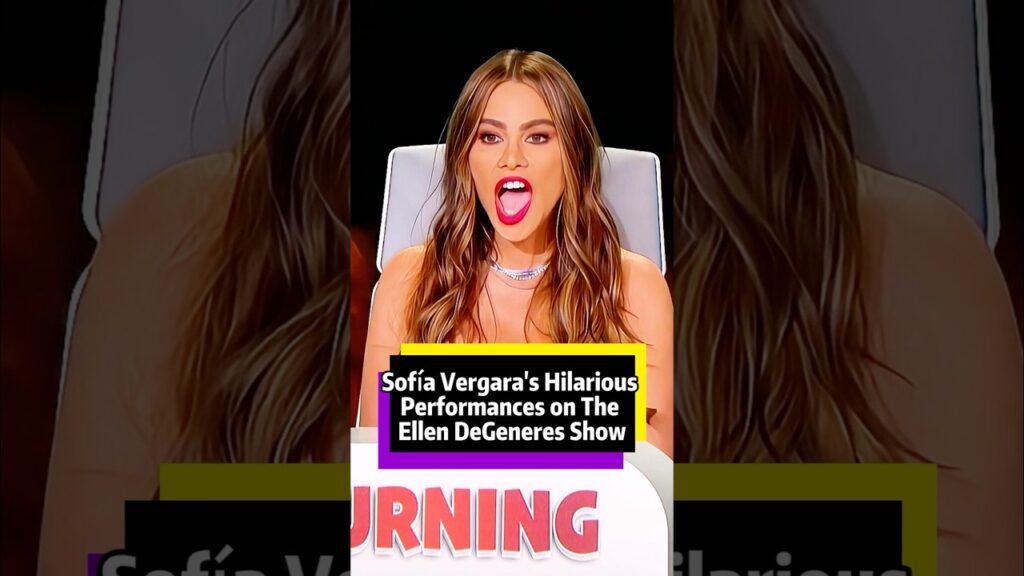 Sofía Vergara's  Hilarious Performances on The Ellen Show