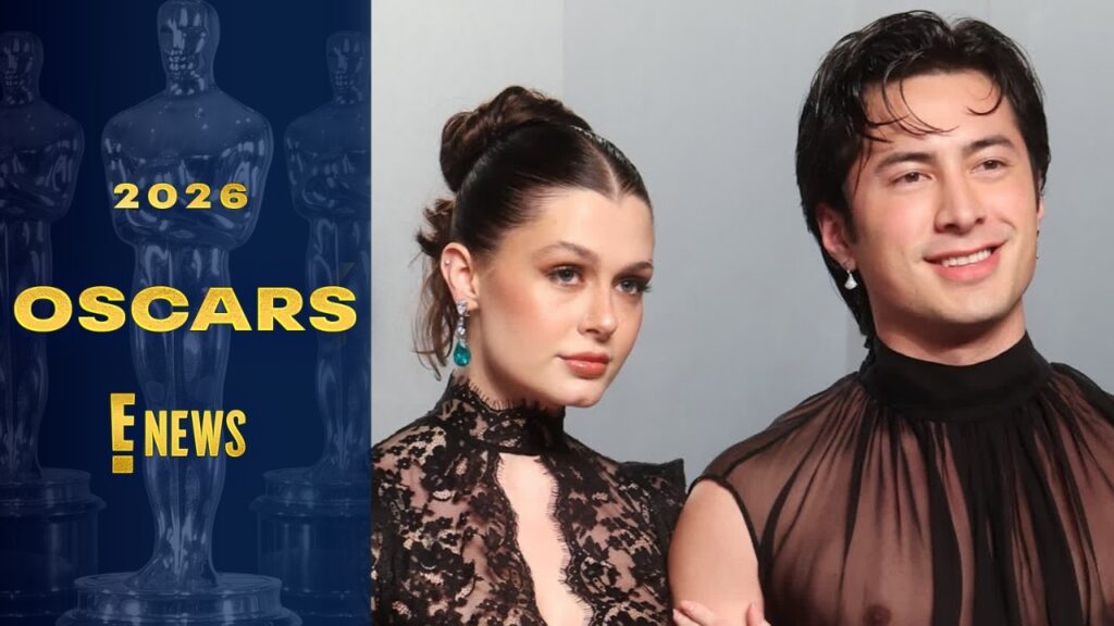 Hudson Williams, Katelyn Rose Make Red Carpet Debut at Vanity Fair Party | Oscars 2026