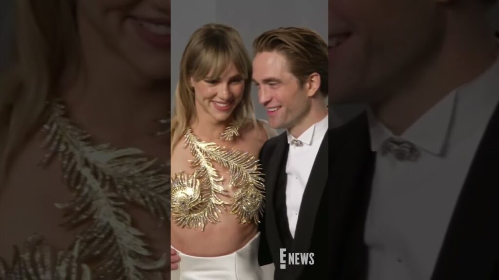 Suki Waterhouse and Robert Pattinson arrive to a Vanity Fair #Oscars Party date night. #AwardsSeason
