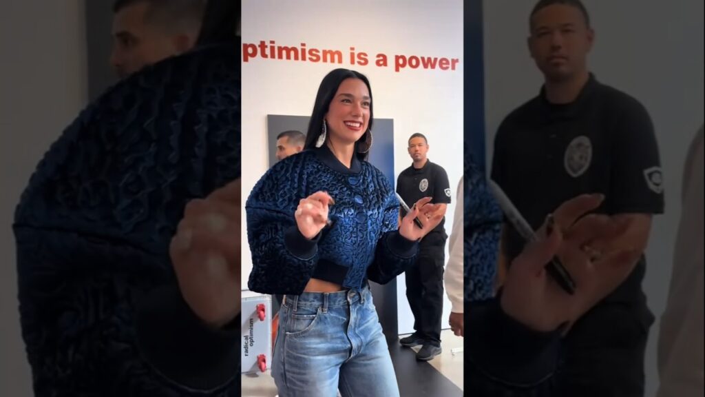 Dua Lipa London vs LA Pop Up Store #dualipa