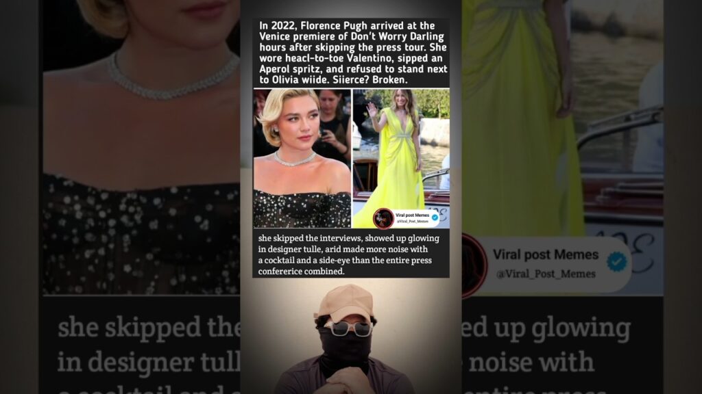 Florence Pugh Stuns at Venice Film Festival Amid Olivia Wilde Drama!