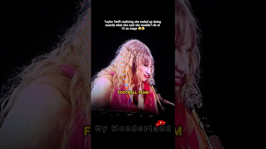 Taylor Swift Saying She’d Never Date a Footballer…blushing in Front of Travis Kelce 😂 #taylorswift
