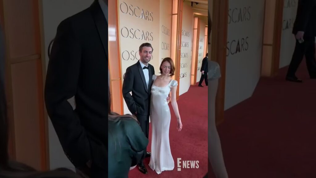 It's a lovely night now that Emma Stone and Dave McCary have arrived at the #Oscars. ❤️