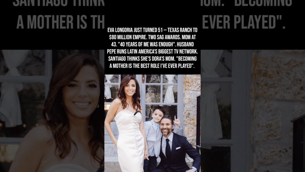 Eva Longoria Turned 51 — Mama At 43, $80M Empire & Son Santiago Is Still Her Greatest Role 👑🎂✨