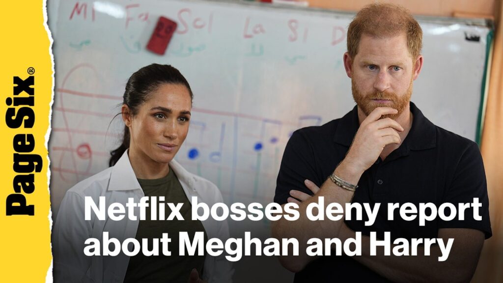 Netflix bosses reject report claiming they're 'fed up' with Meghan Markle and Prince Harry