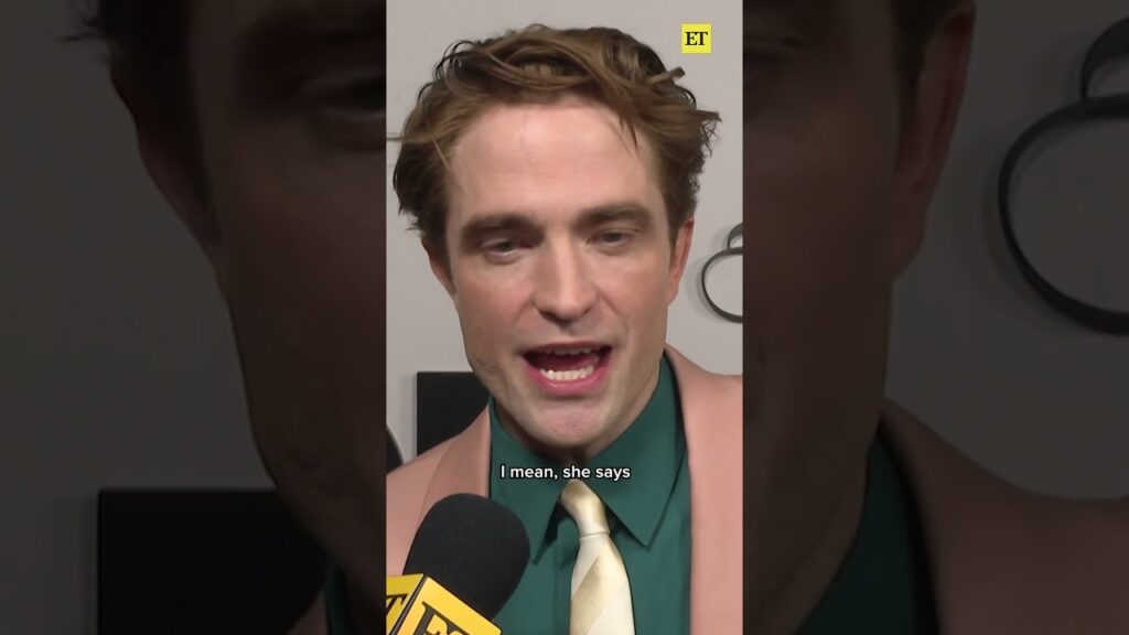 Robert Pattinson Raves About Working with Zendaya #robertpattinson #zendaya #thedrama