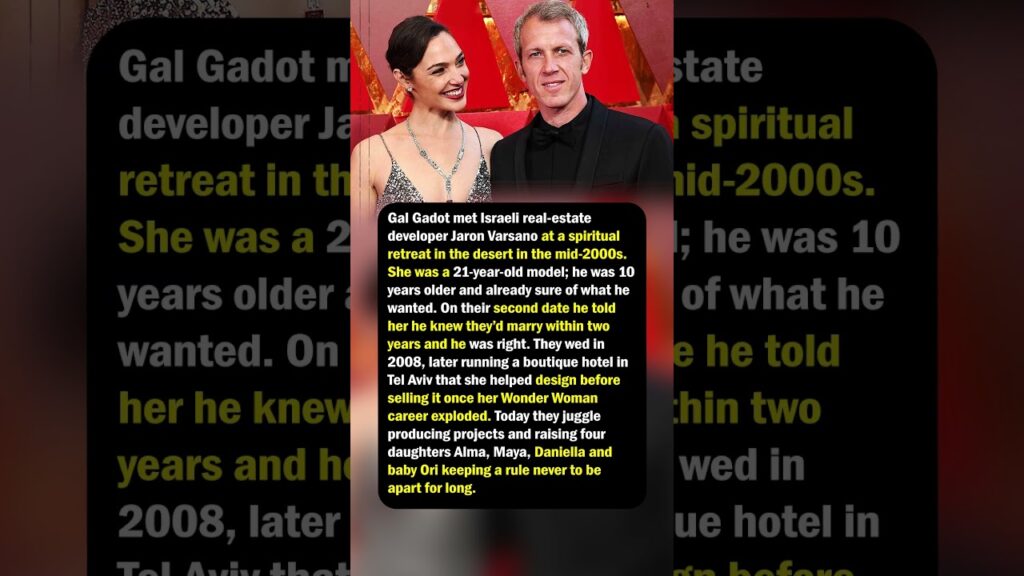 Gal Gadot & Jaron Varsano’s Desert-Retreat Love Story