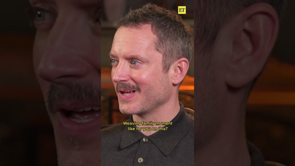 Elijah Wood on Working With Samara Weaving's Uncle on 'LOTR' #elijahwood #readyornot2