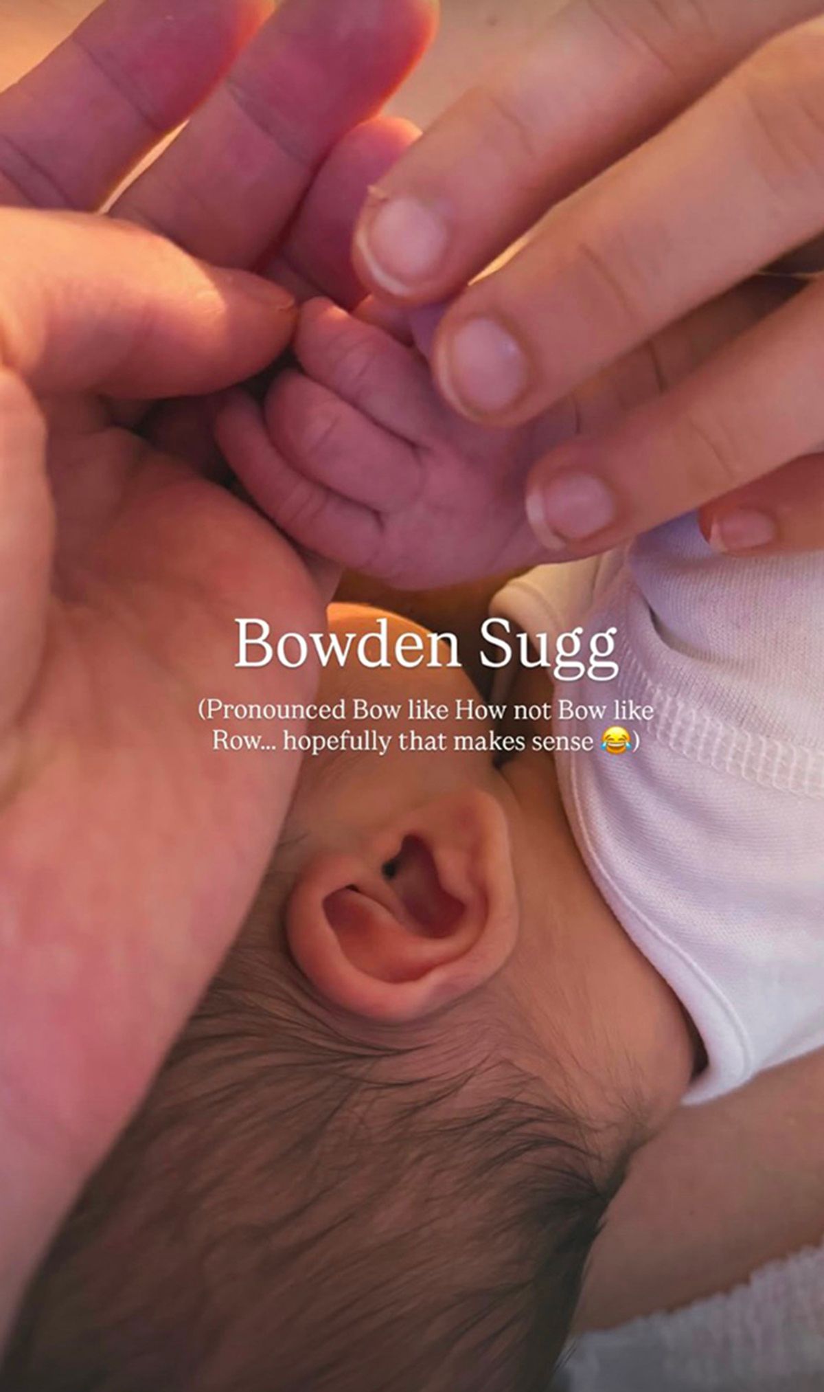 Joe explained the 'Bow' in Bowden is pronounced like 'How' not 'Row'