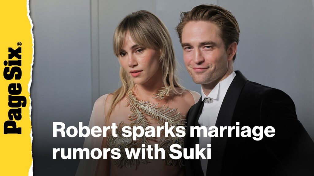 Robert Pattinson sparks marriage rumors with Suki Waterhouse