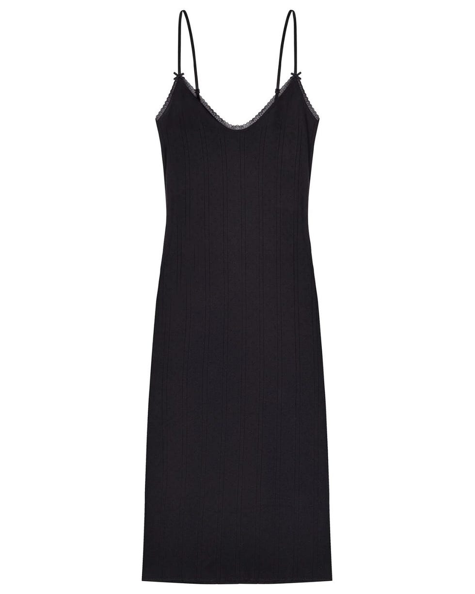 Pointelle Midi Slip