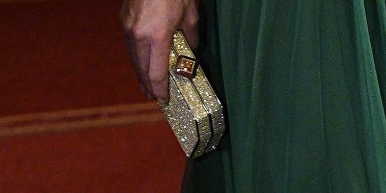 windsor, england march 18: edward, duke of edinburgh and catherine, princess of wales arrive to attend a state banquet in st george's hall on day one of their state visit to the uk at windsor castle on march 18, 2026 in berkshire, england. (photo by aron chown wpa pool/getty images)