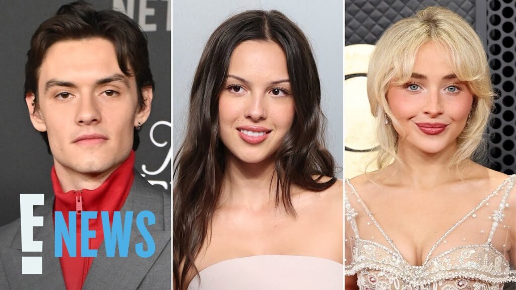 Where Olivia Rodrigo Stands with Sabrina Carpenter, Louis Partridge | E! News