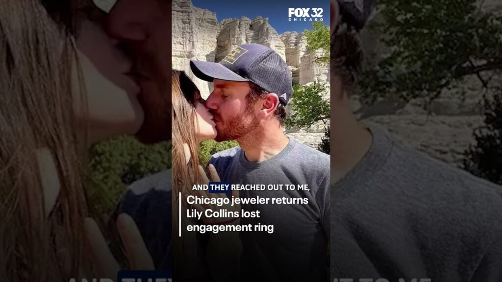Chicago jeweler returns Lily Collins' lost engagement ring | ChicagoNOW