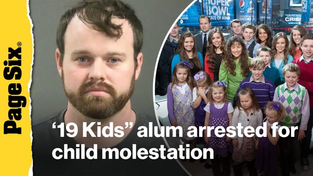 19 Kids and Counting's Joseph Duggar arrested for child molestation, older brother remains in prison