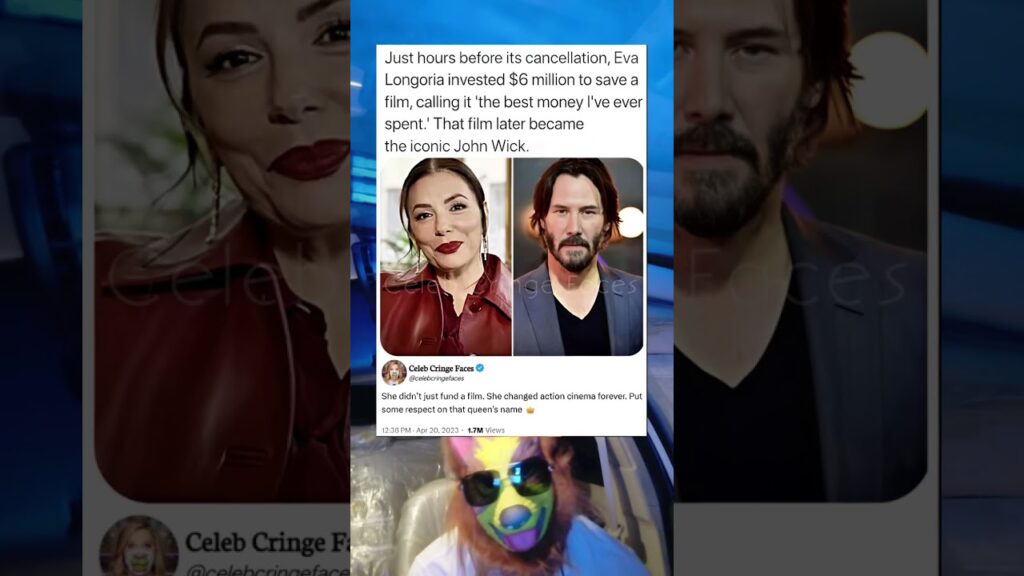 Eva Longoria SAVED John Wick with $6M... And Made Millions! 😱