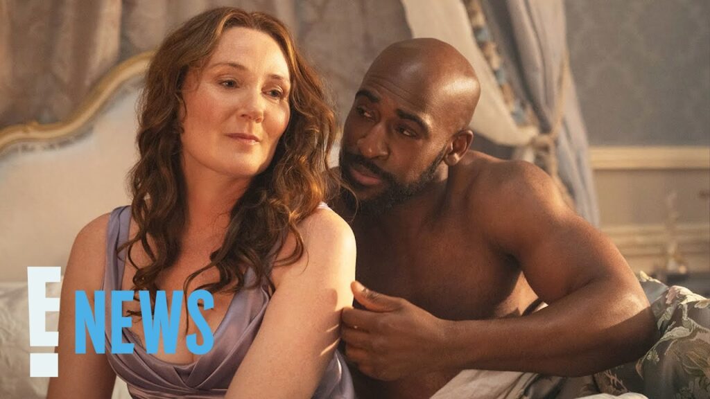 Why Bridgerton's Ruth Gemmell Cried Over Her Sex Scene | E! News