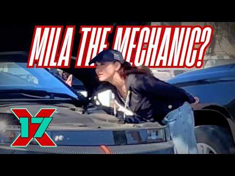 Mila Kunis Gets Her Hands Dirty Inspecting Her Electric Hyundai Ioniq 5 Mila Kunis Gets Her Hands Dirty Inspecting Her Electric Hyundai Ioniq 5