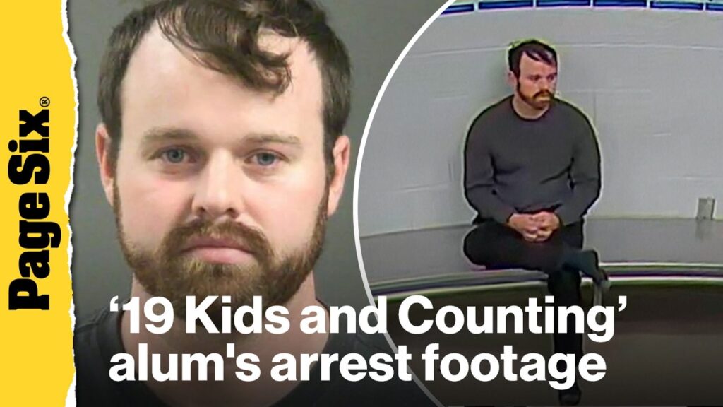 Joseph Duggar's arrest footage released after child molestation charges