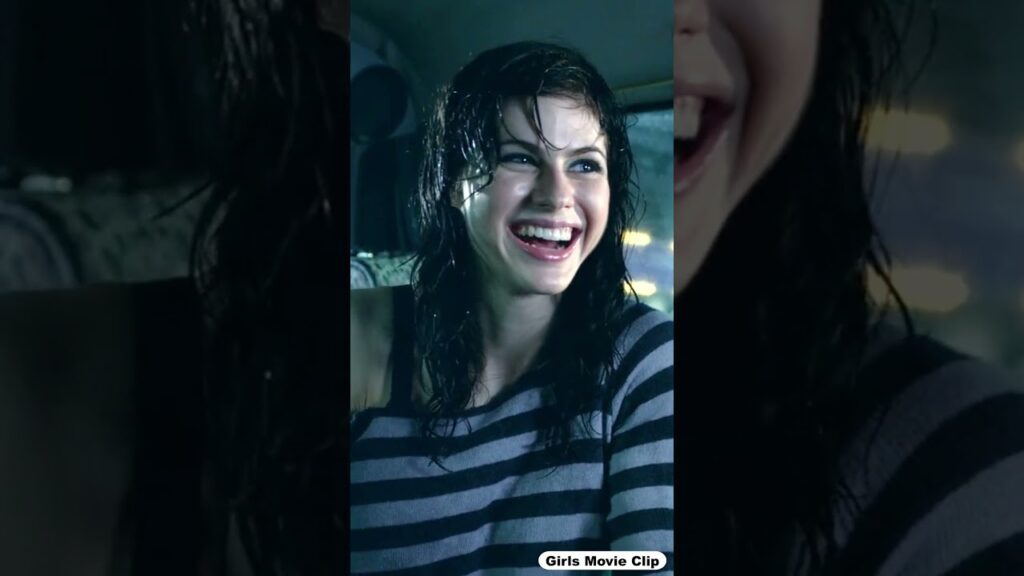 No, she is absolutely gorgeous! 😂 Alexandra Daddario