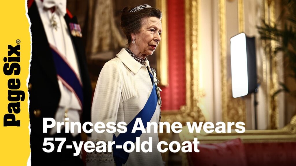 Princess Anne brings back 57-year-old coat for Nigerian state banquet