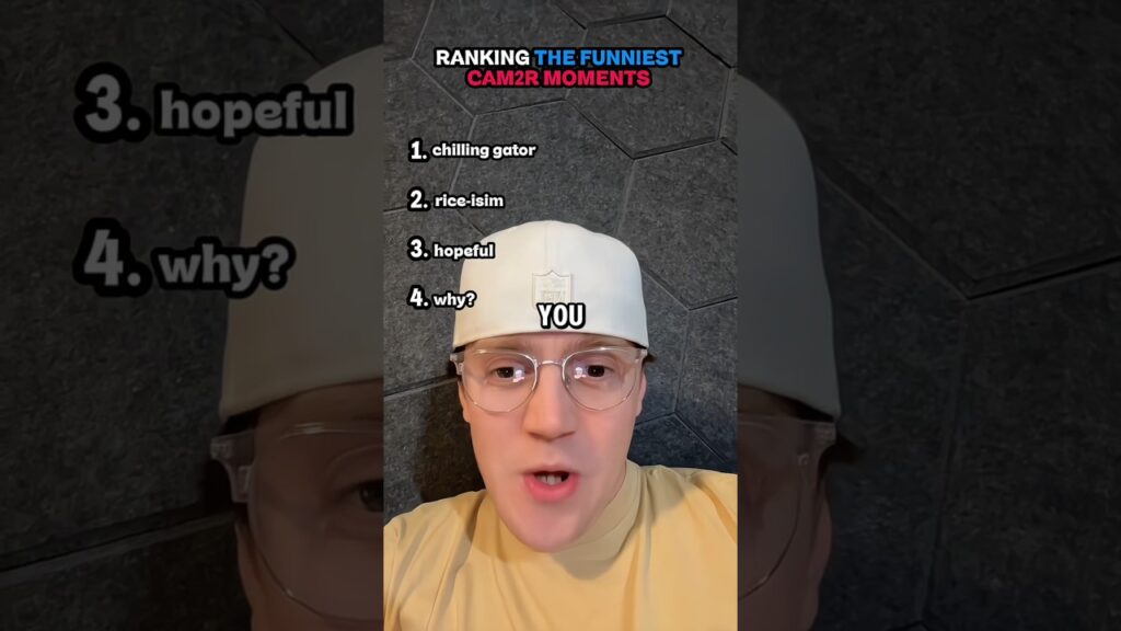 Ranking the funniest cam2r moments