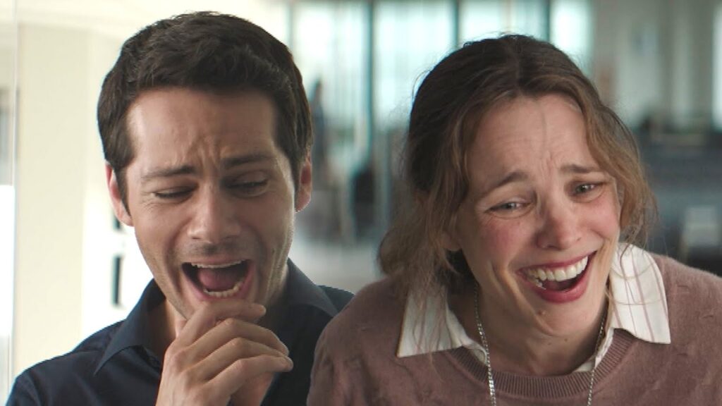 Send Help BLOOPERS: Rachel McAdams and Dylan O'Brien Can't Stop Cracking Up (Exclusive)
