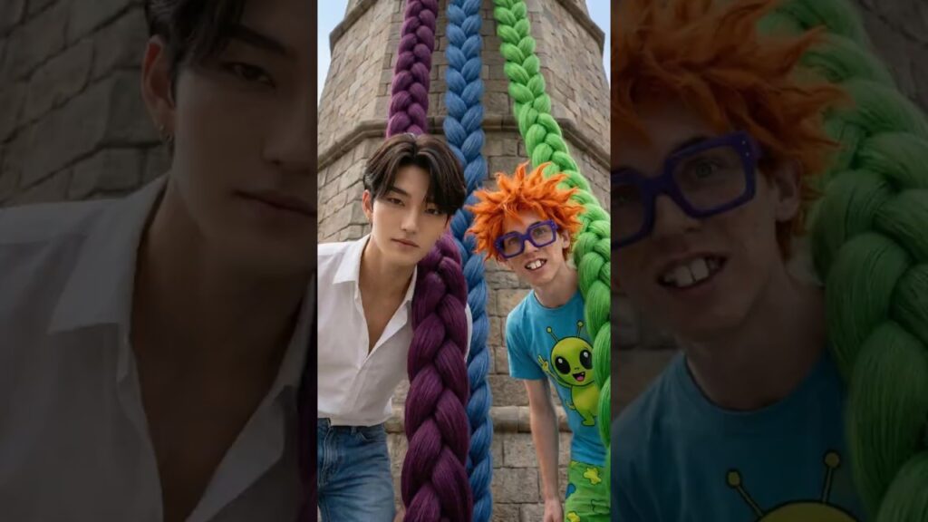Jinu Climbed Rumi’s Hair… And THIS Happened at the Top😳 #comedy #kpop Jinu Climbed Rumi’s Hair… And THIS Happened at the Top😳 #comedy #kpop