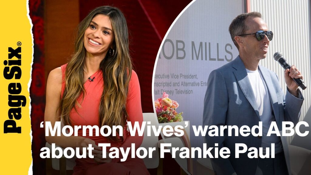 'Mormon Wives' cast warned ABC execs about Taylor Frankie Paul's troubled past | Page Six Radio