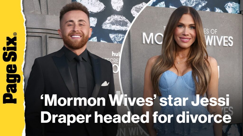‘Secret Lives of Mormon Wives’ star Jessi Draper headed for divorce as husband files