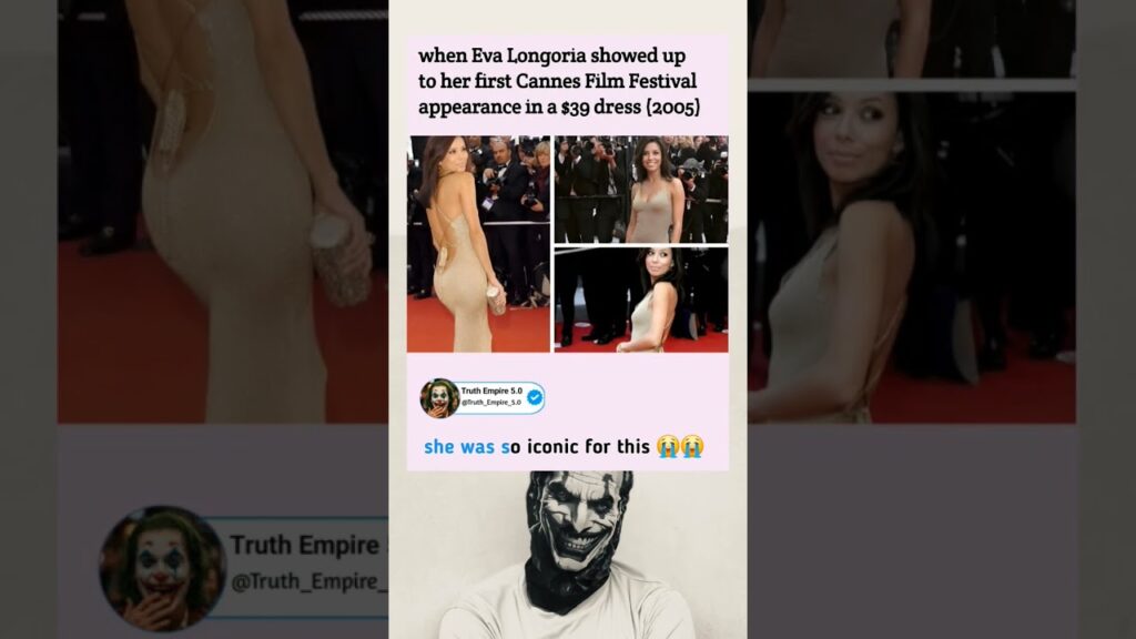 Eva Longoria's $39 Dress at Cannes 2005: Iconic & Unbelievable!"