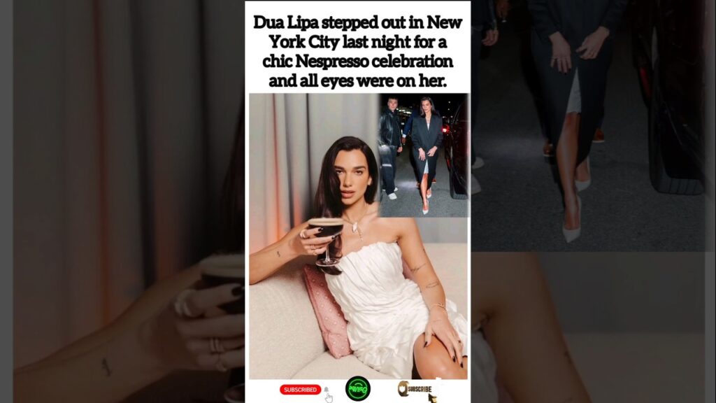 Dua Lipa STUNS in NYC at Nespresso Event 🤍☕️🔥#osiivibe Dua Lipa STUNS in NYC at Nespresso Event 🤍☕️🔥#osiivibe