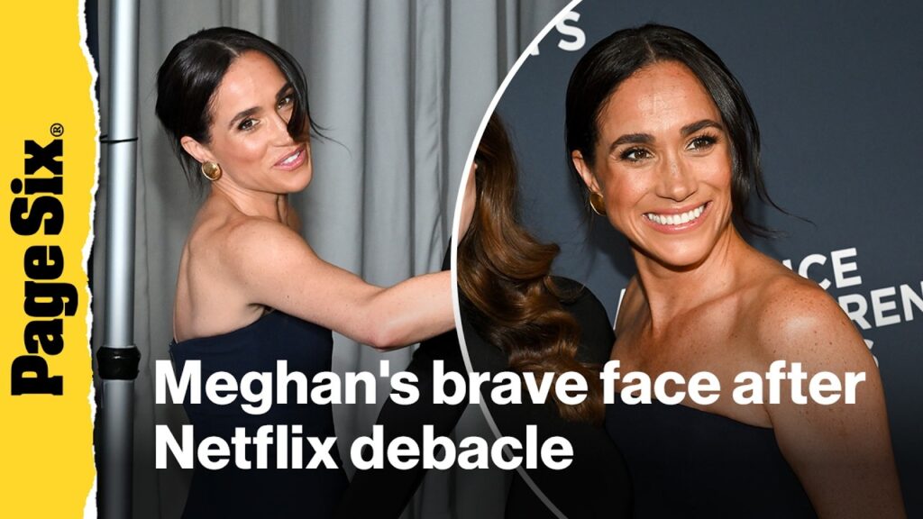 Meghan Markle puts on a brave face for rare red carpet appearance after Netflix debacle