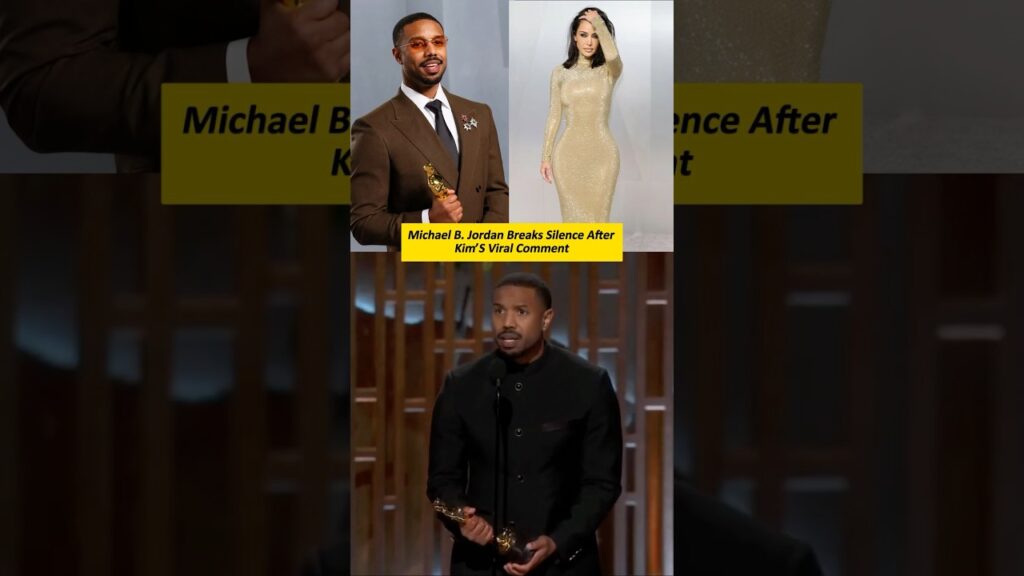 Michael B. Jordan Responds to Kim Kardashian? Viral Oscars Moment Explained