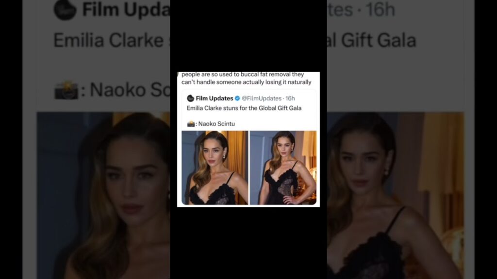 Emilia Clarke stuns for the global #gift  gala #emilia #gameofthronesseason8 #hollywood #shorts