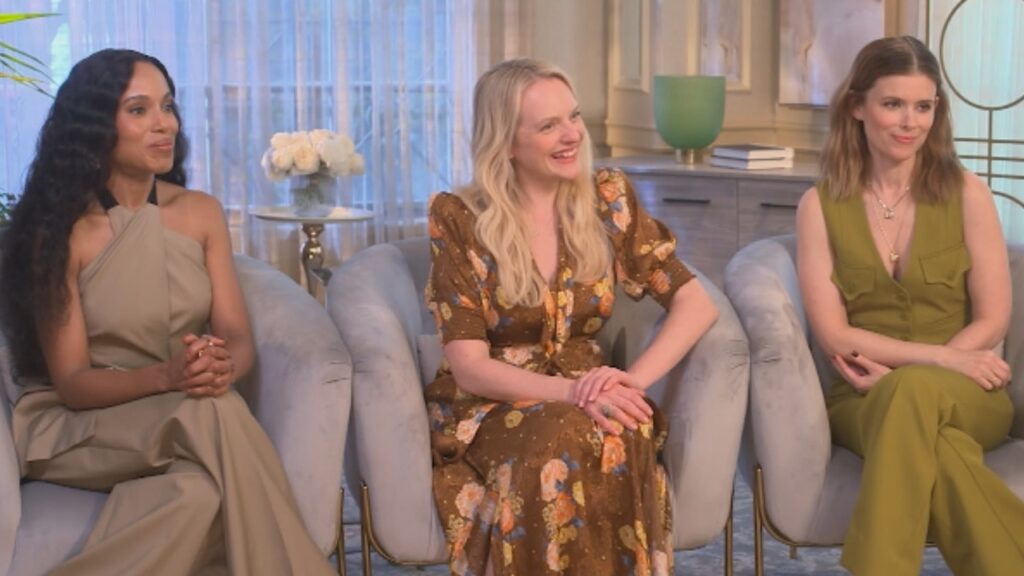 Kerry Washington, Elisabeth Moss & Kate Mara Dish on ‘PARTY' Working Together! (Exclusive)