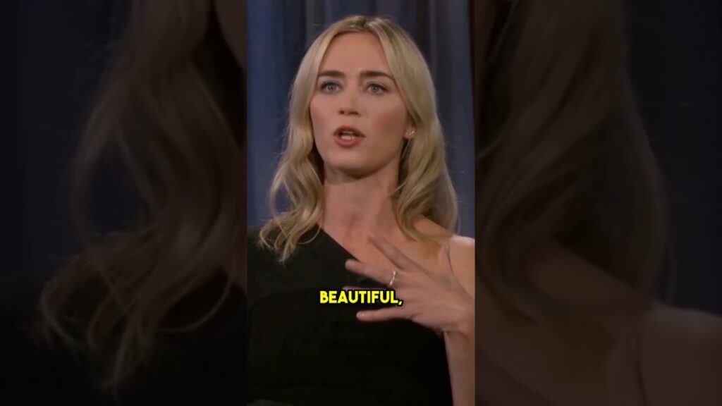 While Emily Blunt DANCES with PENGUINS John Krasinski was in HELL 😂☠️😱