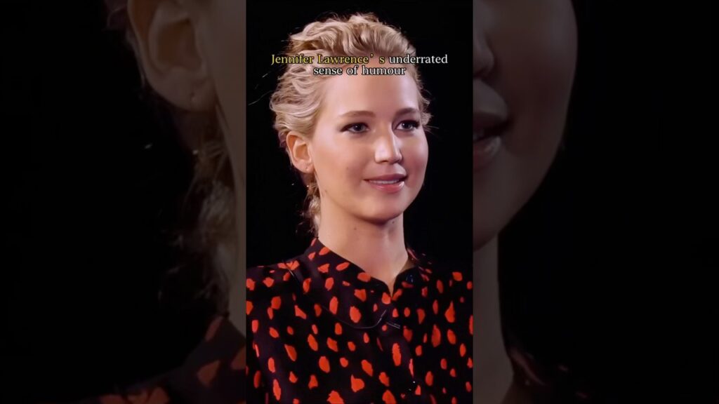 Jennifer Lawrence’s underrated sense of humour #funny #funnyshorts #funnyvideos #fyp #comedy